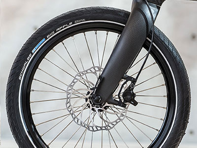 Grigio Carbonio bici pieghevole