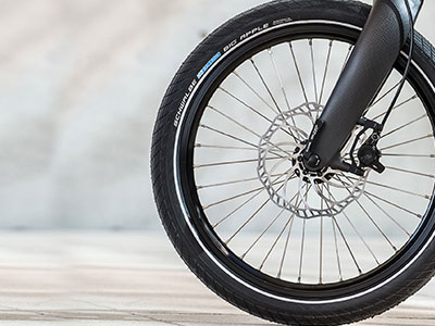 Grigio Carbonio bici pieghevole