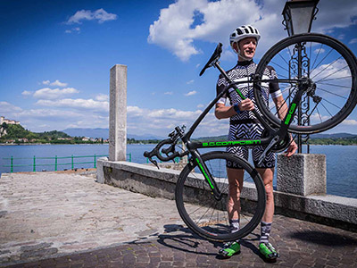 Grigio Carbonio bicicletta strada